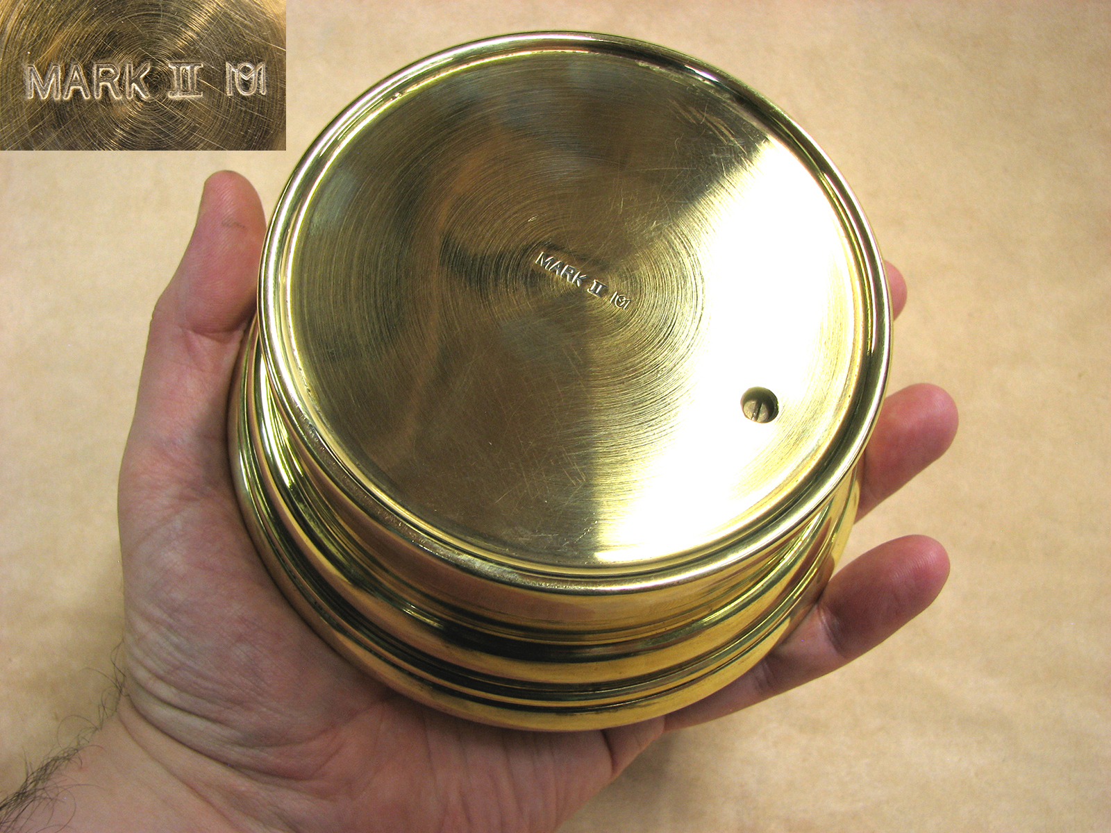 WW2 period Mark II Meteorological Office aneroid barometer 
by T.A REYNOLDS